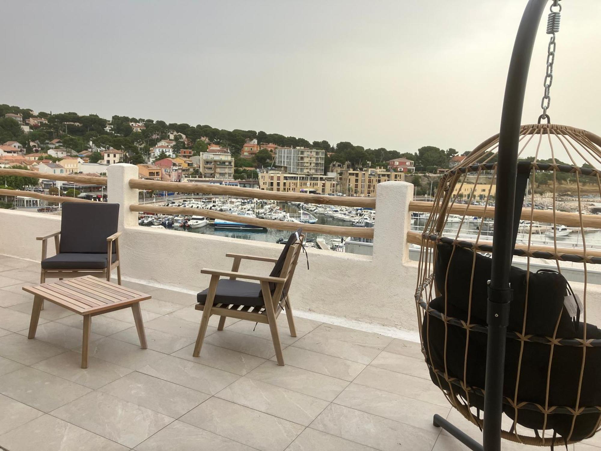 T2 Vue Sur Le Port Jacuzzi Terrasse Et Parking Apartment Carry-le-Rouet ภายนอก รูปภาพ